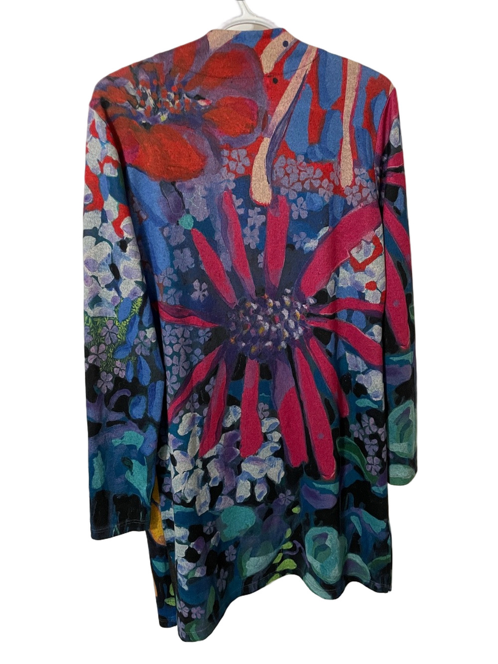 Claire Desjardins Multicolour Floral Open Duster Size Small